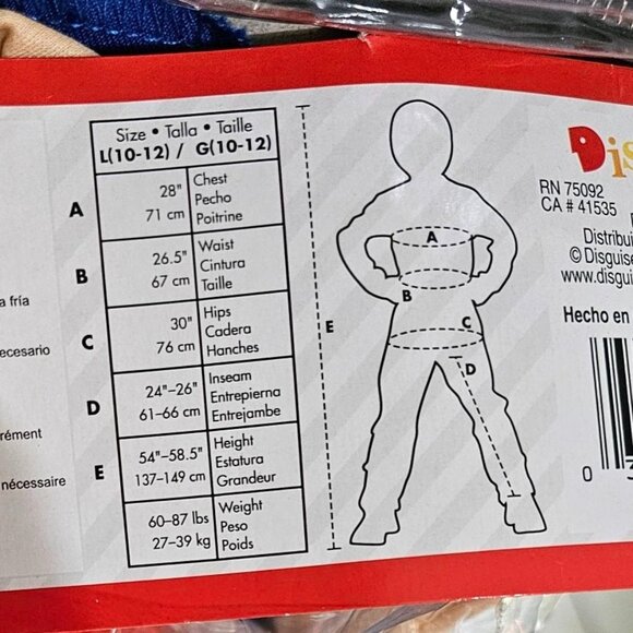 Super Mario Toad Kids Costume 10-12 Hat Jumpsuit Vest Halloween Nintendo Disguis - Picture 4 of 5